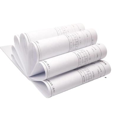 China Top 23X35Inch Commercial Grade Carbonless Paper 2 Ply 3Ply 4Ply Carbonless Desktop NCR Computer Continuous Printing Paper for sale