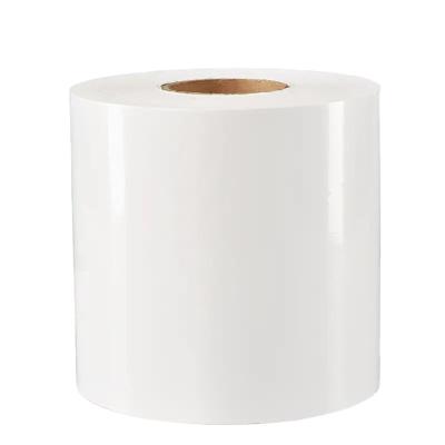 China Factory Direct Heat Sensitive PP Material Paper Label Adhesive Matte Synthetic Jumbo Roll For Label Maker Worldwide for sale