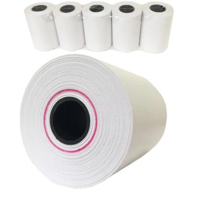 China China Factory Wholesale Customize Accepted Roll Credit Card Thermal Paper Tape Machine Paper Roll 100 Rolls 57x50mm for sale