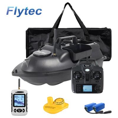 China Flytec 500M GPS Bait Boat Remote Control Bait Boat with Carrybag 3 Hopper Catapult Boat Carp Fishing Boat LCD Display Radio GPS Fish Finders for sale