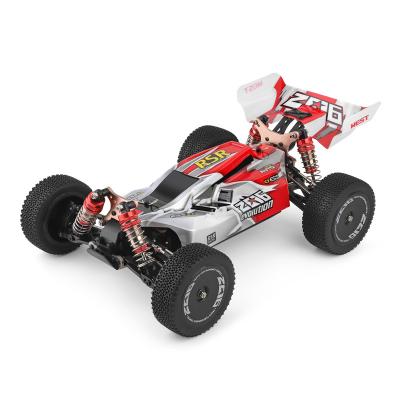 China Flytec RC Model 1/14 4WD Buggy Toy 60km/h Alloy 4x4 RC Car High Speed ​​Electric Off-road Drift Toy VS Wltoys 144001 for sale