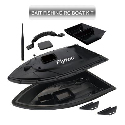 China DIY Bait Boat KIT Assembly Lure Fishing Tackle DIY RC Remote Control Bait Boat Flytec 2011-5 Hull Boat Fish Finder Wireless Bait Boat KIT Assembly for sale