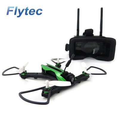 China Racing Flytec H825 5.8Ghz FPV RC Helicopter Drone With 55KM High Speed ​​VR Racing Wide Angle Camera Quadcopter Mini Drones Toys for sale