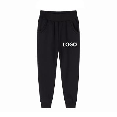 China Breathable Custom Sweatpants For Boys With Brand Logo Printing Cotton Trousers For Children Sports Custom Kids Trousers for sale