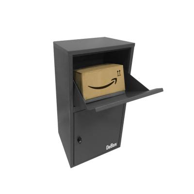 China Ground Mounted Mail Package Drop Box Large Mailbox For Packages for sale