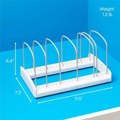 China White Bakeware Home Store Rack Adjustable Standard Plus for sale