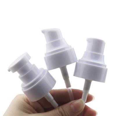 China Non Spill Factory Price PP Plastic Cream Serum Pump For Cosmetic Pump Bottle for sale