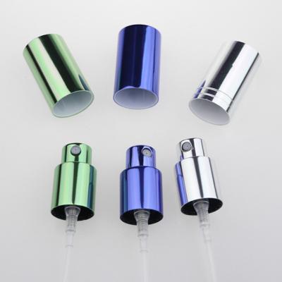 China Non Spill Porcelain 18 410 Anodized Aluminum Sprayer Pumps Perfume Bottle Pump for sale