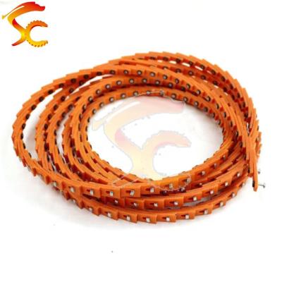 China 3D Printer 7010#1Meters With Orange Nail M Color Polyurethane V-Belt Straps for sale