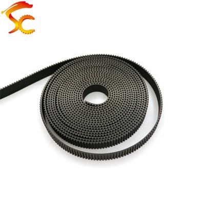 China 04-254# 10meters Inkjet Printer Polyurethane Parts With Black Belt 3M-20Mm Steel Width 20mm 3M Core PU Belt Open Strap for sale