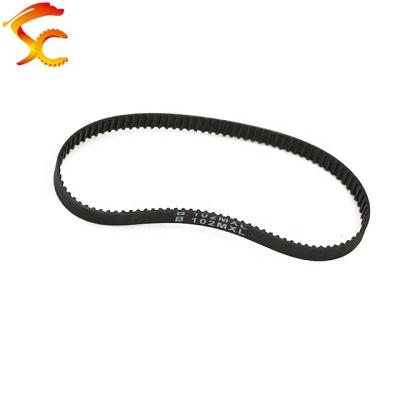 China 3D Printer 10pcs MXL B102 Fenced Width 5MM/6MM/6.4MM/7MM, MXL Buckle Rubber Belt 102 Teeth Rubber Belt for sale