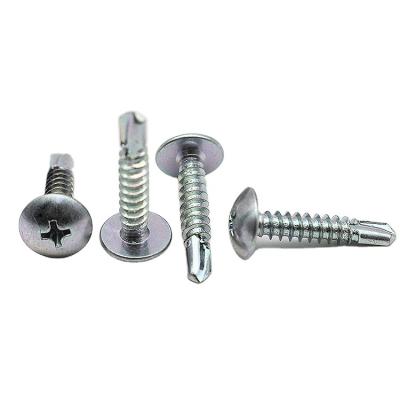 China Pan Zinc Plated Steel Drilling Screw Self-drilling Self Tapping Screw for sale