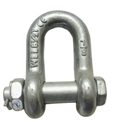 China Iron Marine Rigging Galvanized Zinc Plated Anchor Zn Plated Available Port 4.8 / Dee Shackle 15-30days Bags+pallet Tianjin 6.8 / 8.8 for sale