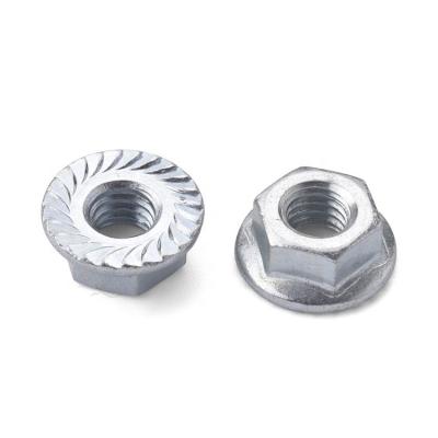 China Heavy Industry Fasteners Carbon Steel Zinc Galvanized Hexagon Slotted Nut DIN935 for sale