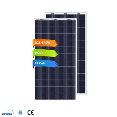 China bifacial solar panel, double 330W glass polycrystalline solar panel, 72 cells polycrystalline solar panels P6-Ek-5 for sale