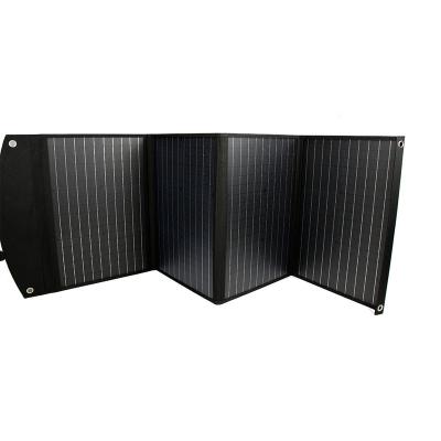 China portable solar panels 90w camping, 90 watt foldable solar panel for phone charging, folding solar panels camp FSP-90W for sale