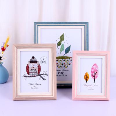 China Environmental Materials Funny Creative Colorful Plastic Picosecond Picture Frame for sale