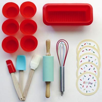 China USSE Fashion Design Sustainable Wholesale High Quality Non-Stick Kids Baking Set for sale