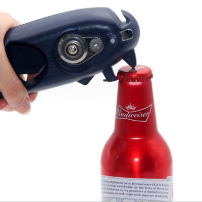 China Viable newcomer 8 in 1 safety beer stainless steel multi-function manual can opener for sale