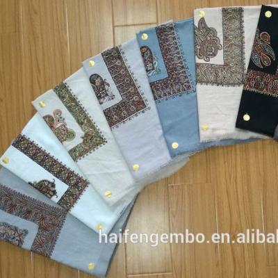 China Arab Muslim Men Embroidered Shawl Scarf Head Scarf for sale