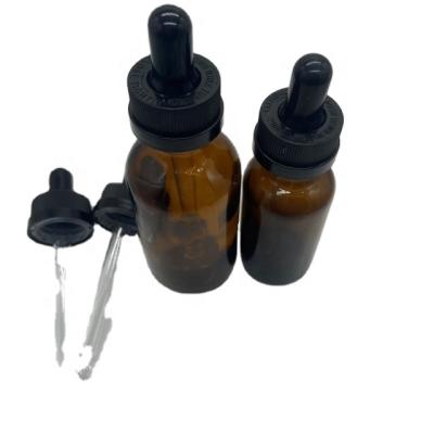 China Non Spill 60ml Dropper Bottle With Calibration Glass Pipette Cosmetic Dropper Cap for sale