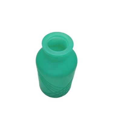 China Personal Care 240ml Colored Empty Glass Diffuser Bottle Tubular Glass Diffuser Bottle for sale