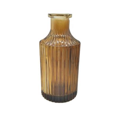 China Personal Care 240ml Colored Perfume Bottle Reed Diffuser Glass Bottle Luxury Glass for sale