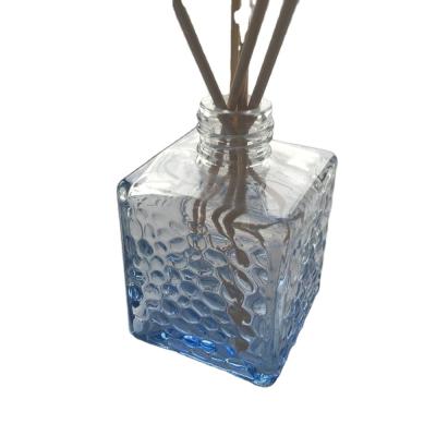 China Empty Reed Diffuser 150ml Personal Care Glass Bottle Home Colorful Glass Diffuser Bottle for sale