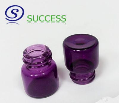 China Other 1ml-5ml purple glass vial with black cap for sale