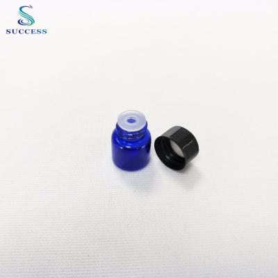 China Other Free 1ml Cobalt Blue Sample Vial Glass Test Tube Bottle for sale