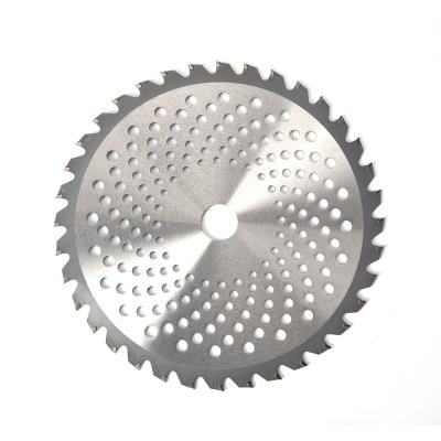 China Sharp 230mm CTT 40T Circular Saw Blade Sharpening Cutting Saw Blade Brush Cutter Blade For Grass for sale