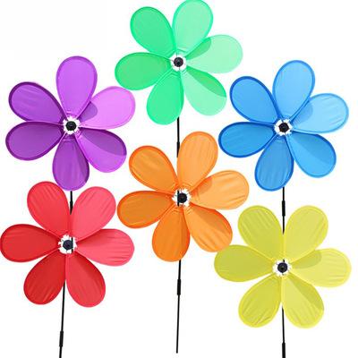 China Modern Wind Spinners Sunflower Lawn Suns Windmill Party Sun Wind Spinner For Garden Decor Safe To Use for sale