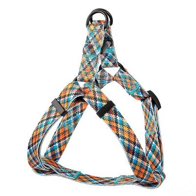 China Printing Lead Padded Adjustable Deluxe Pull Rope Training Strap Leash Pet Neck Collars Set Dog Leash for sale