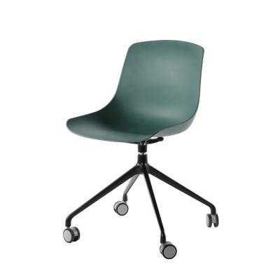 China Ergonomic Chinese manufacturer direct sale leisure office chair pp plastic chair for sale