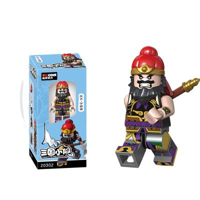 China Historic Courage Three Of The Kingdoms Building Blocks DECOOL Historic Courage Of The Three Kingdoms Building Blocks Brick Toys Christmas Birthday Gifts For Kids for sale