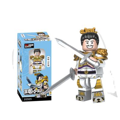 China Historic Courage Three Of The Kingdoms Building Blocks DECOOL Historic Courage Of The Three Kingdoms Building Blocks Brick Toys Christmas Birthday Gifts For Kids for sale