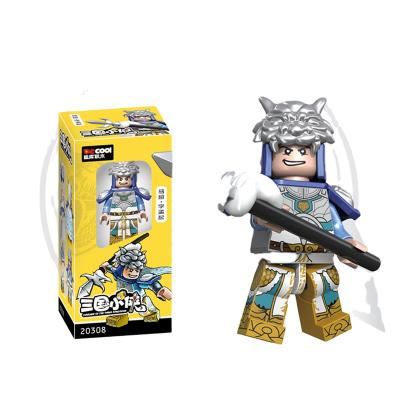 China Historic Courage Three Of The Kingdoms Building Blocks DECOOL Historic Courage Of The Three Kingdoms Building Blocks Brick Toys Christmas Birthday Gifts For Kids for sale