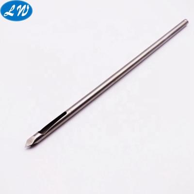 China High Precision Stainless Steel Aluminum CNC Mixer Aluminum Machining Dark Shaft for sale