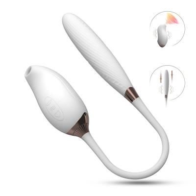 China Hot Rechargeable APP Vibrating Transparent Sucking and Remote Control Vibretor Nipple Clitoris Sucking Stimulation for sale