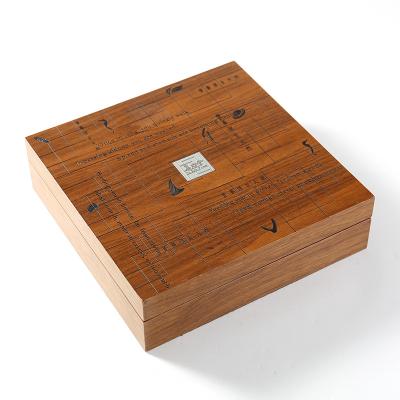 China Handmade Which Sales High End Custom Rectangle Wooden Box For Private Custom for sale