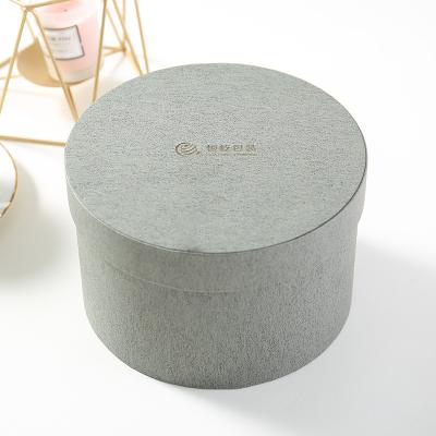 China Handmade Packaging Gift Display Box Round Rigid Special Cosmetic Box Special Paper Which Sales Luxury Customized For Perfume Jewelry for sale