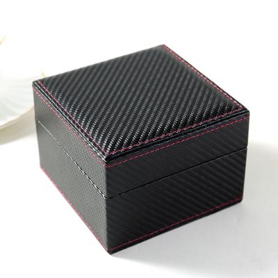 China New Design Luxury Leather Watch Box Dongguan LOGO Packing Gift Box Custom Made For Watch Wood Display Box for sale