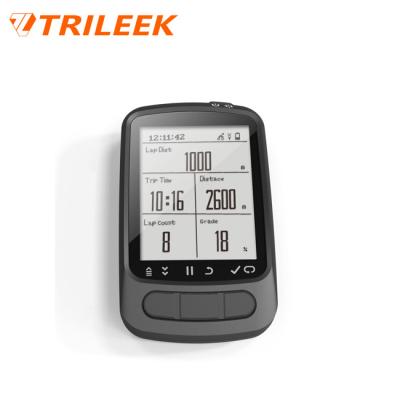 China Real-time Tracking Waterproof Wireless Computer Cycling Computer Radio Cycling Data Bicycle Computer With Cadence for sale