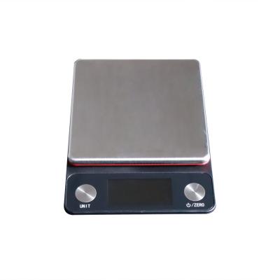 China WITH LID 5kg Battery Kitchen Stainless Steel And USB Power Food Scales With Tray for sale