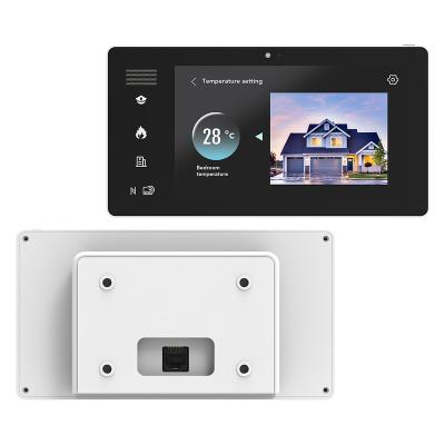 China Hard 5 7 8 Touch 10 inch wall mount android touch screen smart home display with rj45 ethernet port smart home system for sale