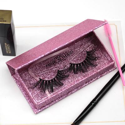 China 3D eyelash style wholesale make own brand 3d mink eyelashes 25mm mink eyelashes 25mm 5d eyelashes 3d mink eyelashes for sale