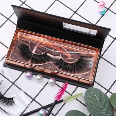 China Top Manufacturer Soft Natural 3d Mink Eyelashes Eyelash Natural 100% 3d Mink Lashes With Custom Package for sale