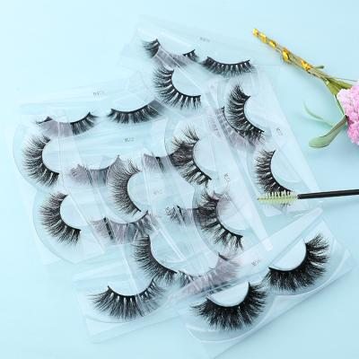 China 3D Long Eyelash Lashes 25mm 5d Mink Eyelash For Sale 5d Mink Lashes Custom Eyelash Packaging for sale