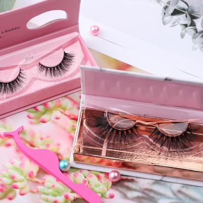 China Free Sample Natural Soft Eyelashes Packaging 100% Mink Fur Eyelash Luxury Mink 3d Mink Eyelashes With Custom Eyelash for sale