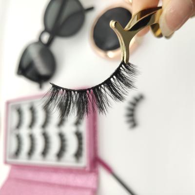 China Very Long Faux 3d Mink Lashes Silk Hand Made Silk Eyelash Top Rated 3d Lashes for sale